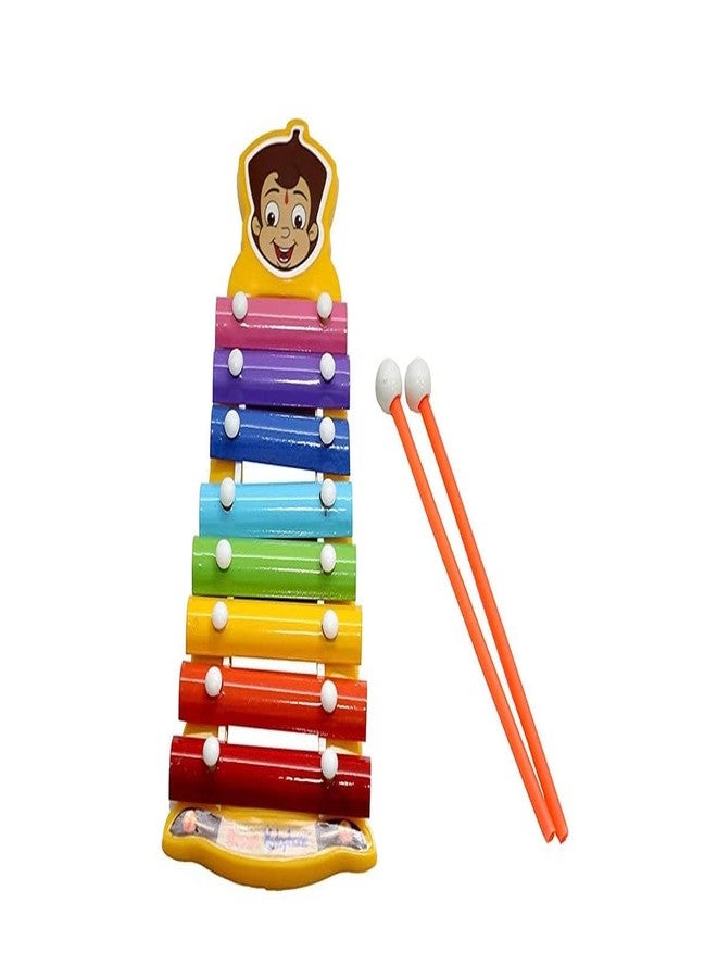 DECODAZZ Xylophone Musical Toy 8 Notes, Xylophone Plastic 8 Notes, 2 Sticks, Sound Making Toys for Kids (MulticolorB) - Image 3